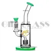 Glass Bubblers Pipe ToRo Bong Matrix Perc Bongs Dab Бурона 5 мм Толстые масляные буровые установки Курительные трубы с 14 мм чаша и кварцевые кальяны