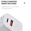 20 Вт быстрое зарядное устройство USB-C Быстрый зарядки Тип C PD Зарядка EU US Plug Adapter qc 3.0 для смартфона с розничной коробкой