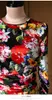 Lente Zomerjurk Runbay Mode Lange Mouw Floral Gedrukt Gedrapeerde Slanke elegante Vintage Boho Robe Midi Jurken Vestidos 210421