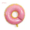 Party Decoration Donuts Candy Ice Cream Popcorn Foil Balloons Baby Shower Happy Birthday Decorations Inflatable Helium Sweet Kids 287W