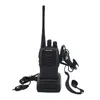 2 pçs / lote Baofeng BF-888S Walkie Talkie Dois way Radio Baofeng 888s UHF 400-470MHz 16CH transceptor portátil com X6HA