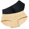 Sexiga vadderade trosor för kvinnor Seamless Panty Bottom Push Up Hip och Bupanty Women's Underwear Bulift Briefs S-XL