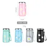 Water Bottle With Rope Stainless Steel Small Daisy Portable Vacuum Flask 280ml 320ml