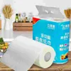 Toalett pappershållare 10 rullar kökshandduk vattenolja absorption papper hushållsvävnad för hem daglig användning (vit)