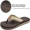 Nya Flip Flops Men Skor Sommar Fashion Mens Tofflor Non-Slip Slides Personality Beach Flip-Flop Mens Hus Skor Stor storlek 50