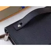 M20012 Designer Mens Dual Zipper Clutch Zippy XL ID Wallet Bag Damier Graphite (with box dustbag)
