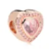 Fit Original Pandora Charms Bransoletki DIY Kobiety Biżuteria Prezent Nowy Szkło Heart Balloon Korona Chłopiec Dziewczyna Klasyczna Moda Dynda Koraliki