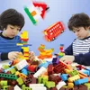 1000 stks gemengde kleur Educatief DIY Bulk Australian Building Block baksteen kleuterschool Aanbevelingspeelgoed met starter Instructie