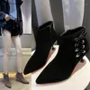 sexiga högklackade booties