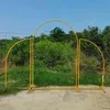 Party Decoration Wedding Arch Flower Stand Event Props Iron Stage Backdrop Frame Decorative Artificial Flowers