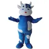 Halloween Lovely Cows Mascot Costume Top Quality Customize Cartoon Anime theme character Adult Size Christmas Birthday Party Outdoor Outfit Suit