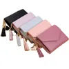 Women's Wallet Female Purses Tassel Coin Purse Card Holder Female Pu Leather Clutch Money Bag carteira J0003