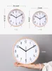 Horloges De Table De bureau moderne mécanisme d'horloge silencieux créatif en bois Simple numérique chambres d'enfants Reloj De Mesa décoration De la maison 50