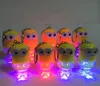 LED Gadget Light Keychain Chain Chain Ring Kevin Bob lanterna Torch Toy Toy Me Despicable Me Kids Christmas Promoção Presente