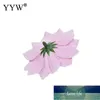 10 stks / partij Kunstbloemen 5 cm Zijde Daisy Decoratieve Fake Hoofd voor Bruiloft Woondecoratie DIY Geschenkdoos Ambachten Kransen Fabrieksprijs Design kwaliteit