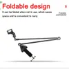 Mikrofon Boom Kol Standı Pop Filtre Set Bahar Ücretsiz Dişli Ayarı Ayarlanabilir Süspansiyon Makas Braketi Tripod Mic Standları