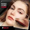 6/12 adet Göz Kapağı Çizgi Çubuk Kullanımlık Eyeliner Çıkartmalar Kedi Gözler Kanat-Ucu Sticker Kiti Tembel Kişi Göz Kalemi Makyaj