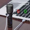 NATFIRE SF2 White Laser Flashlight LEP 1200 Meter Built in 21700 Battery Type C Rechargeable Tactical Military Search Flashlight W220311