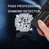 الاسترليني الفضة الفاخرة الزفاف 1ct d اللون moissanite قلادة القرط الدائري الزفاف مجوهرات مجموعة النساء الرجال هدية