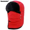 Sombreros al aire libre Mountainskin Hombres Mujeres Lei Feng Sport Warm Cap Windproof Senderismo Ciclismo Esquí Pesca Hombre Mujer Sombrero de algodón VK144