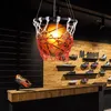 Basketball Pendelleuchte Küche Hängelampe Fußball Glas Lichter Kinderzimmer Industrie Hängeleuchte Beleuchtung Lampen