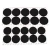 Round Black Rubber Coaster Cup Bottom Pad Self Adhesive Stickers Drinkware Tools For 15oz 20oz 30oz Tumblers Protective Non-slip Pads