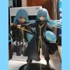 21 cm japansk anime Den gången blev jag reinkarnerad som en slem PVC -actionfigur Rimuru Tempest Shizu Figurals Ornament Model Toy X08014926