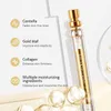 No Needle 24k Gold Protein Petide Essence Liquid Set Kollagen mit 5 Stück Facelift-Faden, feuchtigkeitsspendendes, feuchtigkeitsspendendes Anti-Aging-Gesichtsserum