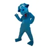 Festival vestido azul cão mascote trajes carnaval hallowen presentes unisex adultos fancy partido partido jogos outfit feriado