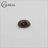 ジュエリーDIYの高品質ブラックオパール宝石のための6mm * 8mm染めた天然オパール緩い宝石