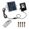 Solar Powered 10W 20LED SMD5730 impermeable IP65 remoto + Temporizador + luz de inundación de control de luz