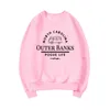 Outer Banks North Carolina Sweatshirt Pogue Life Hoodies Outer Banks Paradise on Earth Hoodie OBX Crewneck Sweatshirt Top 211104