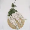 Decorative Flowers & Wreaths 3Forks Long Wisteria Artificial Home Wedding Arch Deco Ceiling Plants Rattan Bouquet Party Garland Decoration