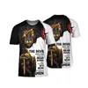 Dio Gesù 3D All Over T-shirt stampate per uomo / donna Design Vintage Streetwear Tshirt Oversize 5XL 6XL Abbigliamento ragazzo Uomo