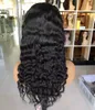 Perucas de cabelo humano cambojano solto onda profunda u parte peruca parte da parte natural cor natural para mulheres negras7700691