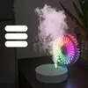 2021 Handheld USB oplaadbare spuitvouwbare ventilator zomer opknoping nek draagbare mini elektrische fans 4 kleuren