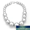 Sautoirs colliers ras du cou pour femmes grand collier de déclaration de perles bijoux de fête de mariée mode Imitation perle accessoires1