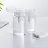 Nagellacksmakeup remover vatten flytande alkohol pressande flaska rese tryck ner tom pump container makeup återfyllbara dispensers lagringsflaskor hw0185