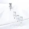 2 ml 3 ml 5 ml 10 ml Mini poche verre vaporisateur de parfum bouteille Portable stylo forme pulvérisateur pompe bouteilles SN4011