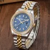 Mens automatic Mechanical Watches montre de luxe full stainless steel Sapphire glass 5 ATM waterproof super luminous men Wristwatc241c