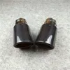 Großhandel 1PCS Akrapovic Carbon Auspuffspitze/Schalldämpferrohr Für BMW BENZ AUDI VW Autozubehör Auspuffspitzen