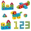 Children's Toys 3D Puzzles Decompression Desktop Puzzle Building Blocks Pieces