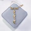 Designer halsband Lyx smycken rostfritt stål personliga anpassade flera namn Collier mamma hjärta anpassad namnskylt mor födelsedag gi