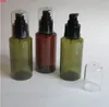24 x 100 ml New Fashion Green Amber Schrägschulterlotion und Kosmetikflasche