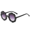 Fashion Sunglasses Frames Flower And Pc Materials Uv Protection Frame Round For Kids Cute Children Vintage