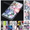 Skórzane flip futerki dla Samsung Galaxy A01 Core A10 A42 A41 A40 A40 A20E A20S A21 A21S A20 A30 A31 Telefon Case Książka Książka Cute Cover