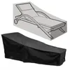 Fodere per sedie Copertura impermeabile Panno Oxford Protezione per mobili antipolvere con custodia Poltrona da giardino per esterni reclinabile