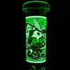 REANICE GlasﾠBongs Mini handgemachte grüne Bong Rauchwasserpfeifen mitﾠDownstem