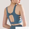 Top deportivo a prueba de golpes de marca propia, sujetadores antisudor para mujer, sujetadores para gimnasio que absorben el sudor, correas cruzadas, ropa interior de alta elasticidad para Fitness, ropa interior femenina sexy