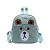 Personalised Name Bear Backpack with ANY NAME Toddler School Bag Custom Children Travel Shopping Rucksacks Bear Shoulder Bags Y1105